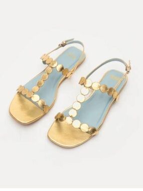 FRANCES VALENTINE kiki mini dot t-stap flat sandal